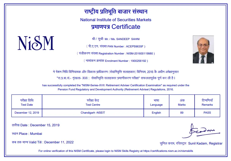 NISM Series V-A: Mutual Fund Distributors