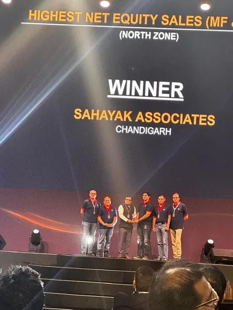 Highest Net Equity Sales Winner (North Zone)