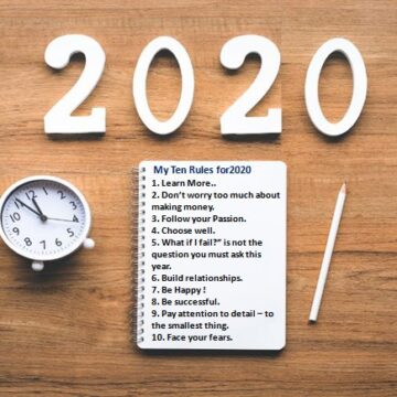 My Ten Rules for 2020