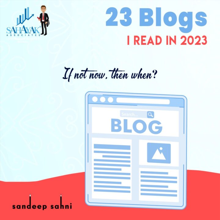 My Best 23 Blogs I wrote in 2023
